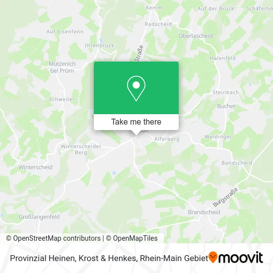 Карта Provinzial Heinen, Krost & Henkes