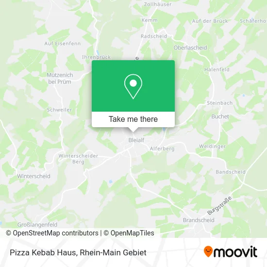 Карта Pizza Kebab Haus