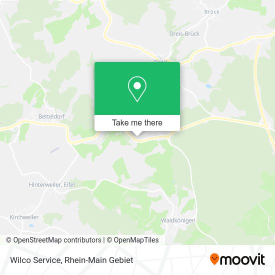 Карта Wilco Service