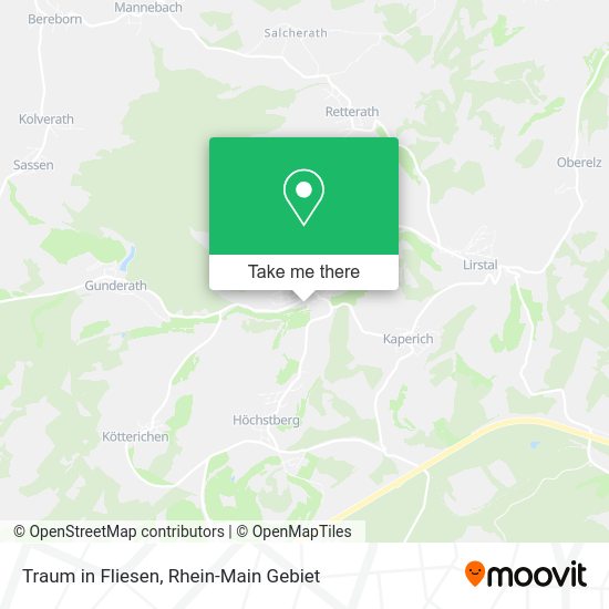 Карта Traum in Fliesen