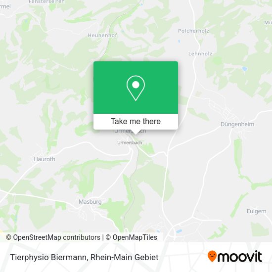 Карта Tierphysio Biermann