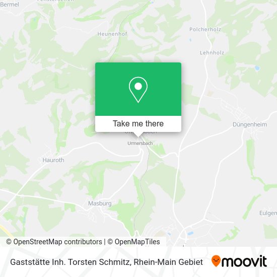 Карта Gaststätte Inh. Torsten Schmitz