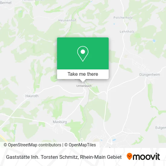 Карта Gaststätte Inh. Torsten Schmitz
