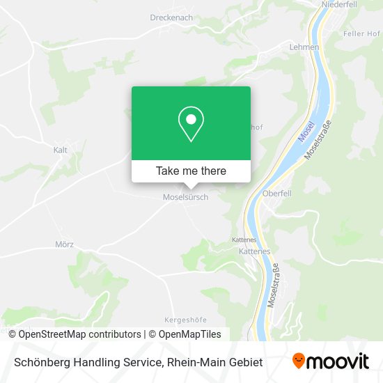 Карта Schönberg Handling Service
