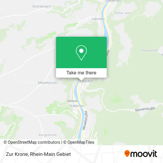 Карта Zur Krone