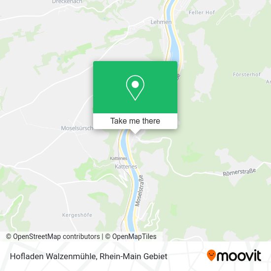 Карта Hofladen Walzenmühle