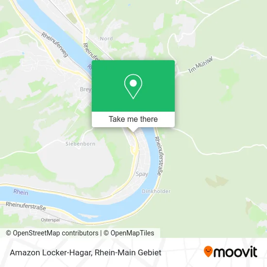 Карта Amazon Locker-Hagar