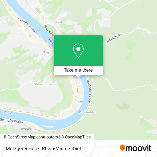 Карта Metzgerei Hook