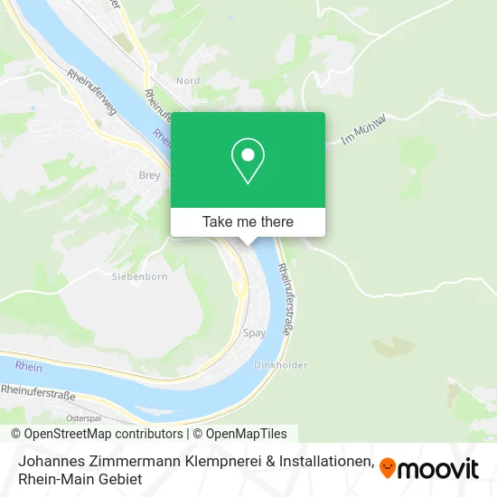 Карта Johannes Zimmermann Klempnerei & Installationen