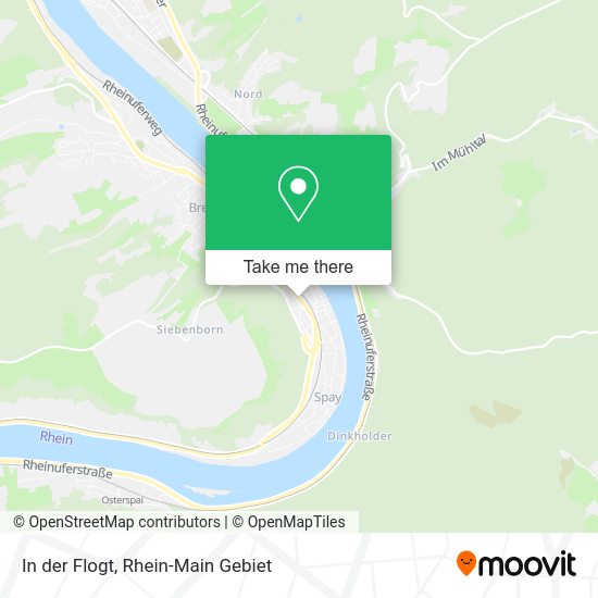 Карта In der Flogt