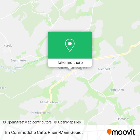 Im Commödchè Café map