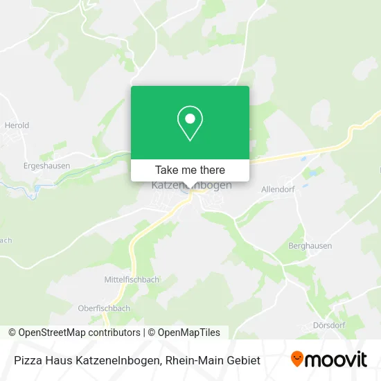Карта Pizza Haus Katzenelnbogen