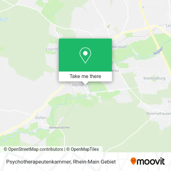 Карта Psychotherapeutenkammer