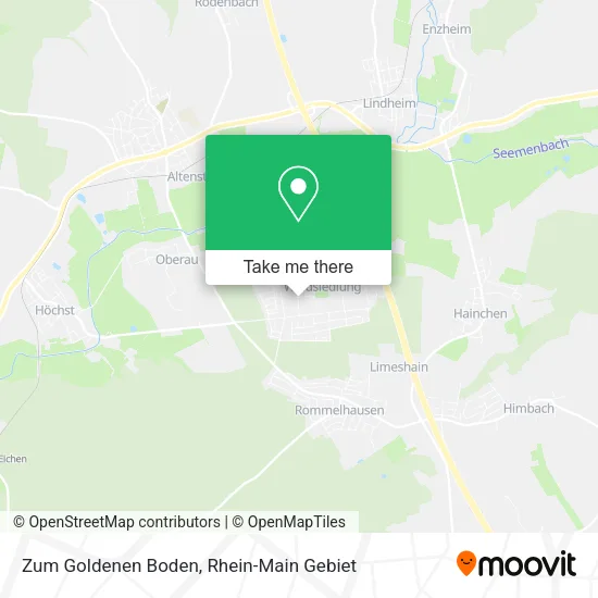 Карта Zum Goldenen Boden