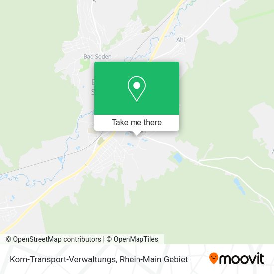 Карта Korn-Transport-Verwaltungs
