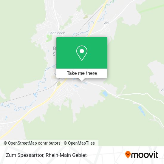 Карта Zum Spessarttor