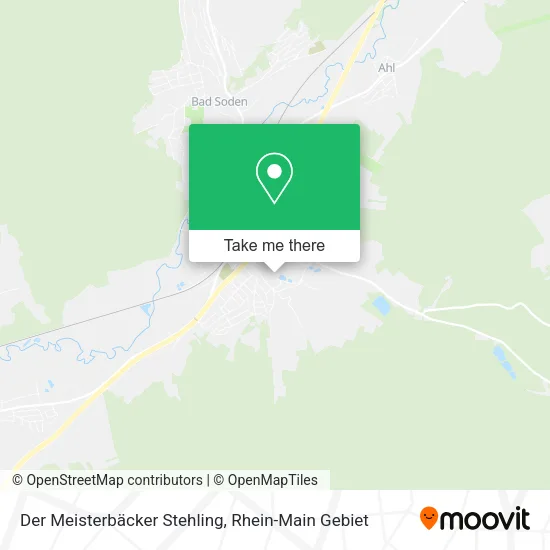 Карта Der Meisterbäcker Stehling
