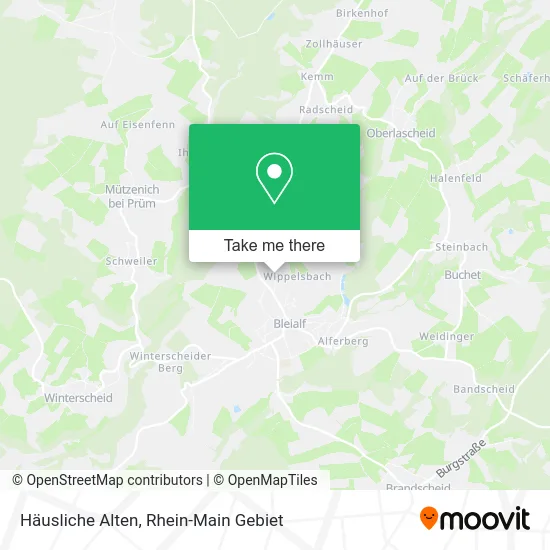 Карта Häusliche Alten