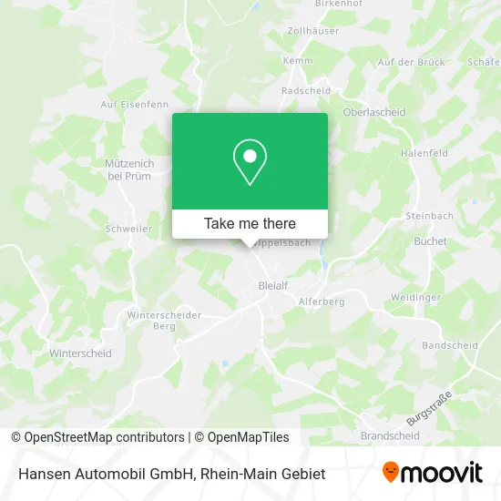 Карта Hansen Automobil GmbH