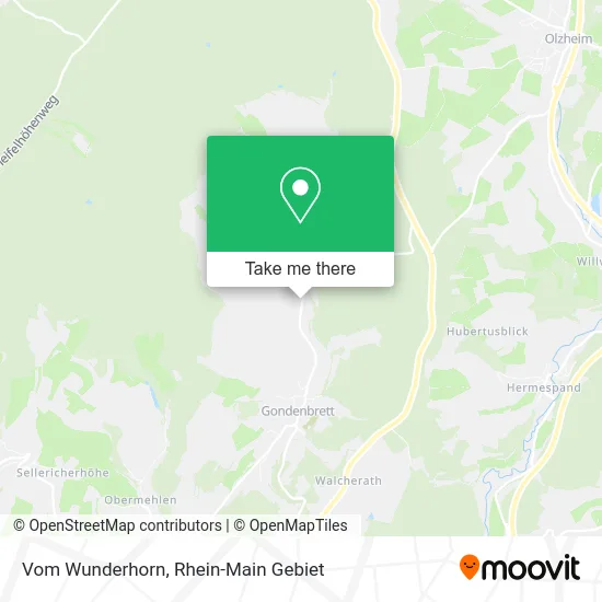 Карта Vom Wunderhorn