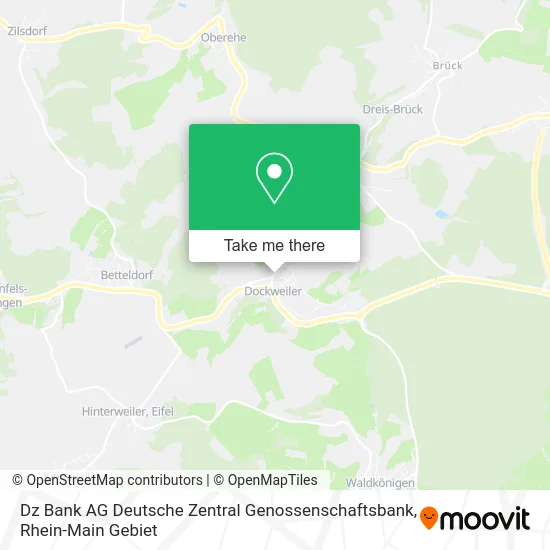 Карта Dz Bank AG Deutsche Zentral Genossenschaftsbank