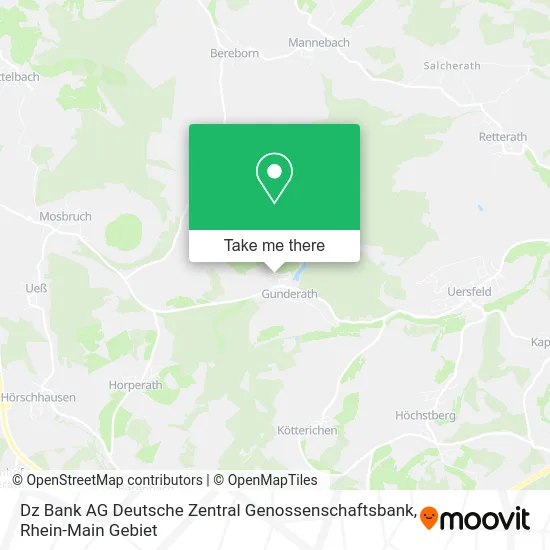 Карта Dz Bank AG Deutsche Zentral Genossenschaftsbank