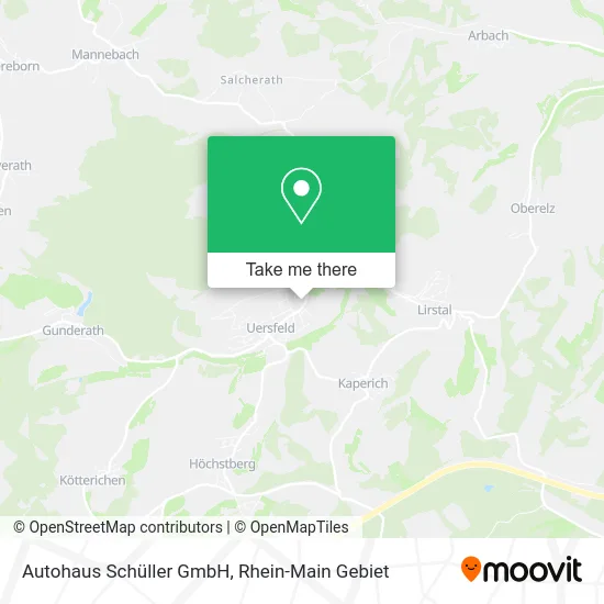 Карта Autohaus Schüller GmbH