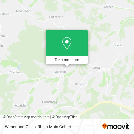 Карта Weber und Gilles