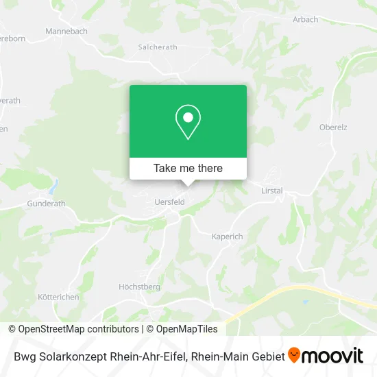 Карта Bwg Solarkonzept Rhein-Ahr-Eifel