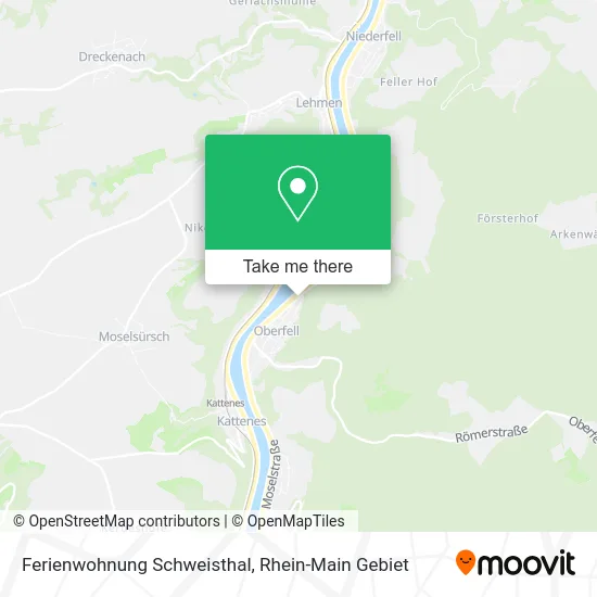Карта Ferienwohnung Schweisthal
