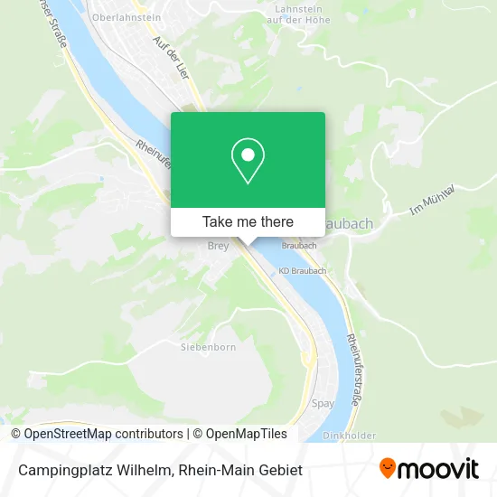 Карта Campingplatz Wilhelm