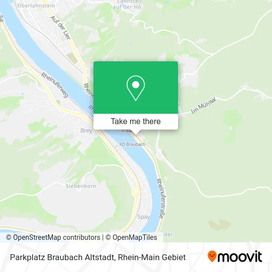 Карта Parkplatz Braubach Altstadt