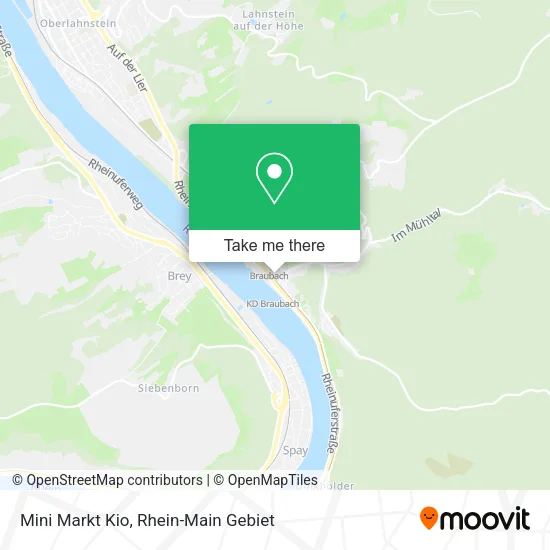 Карта Mini Markt Kio