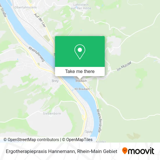 Карта Ergotherapiepraxis Hannemann