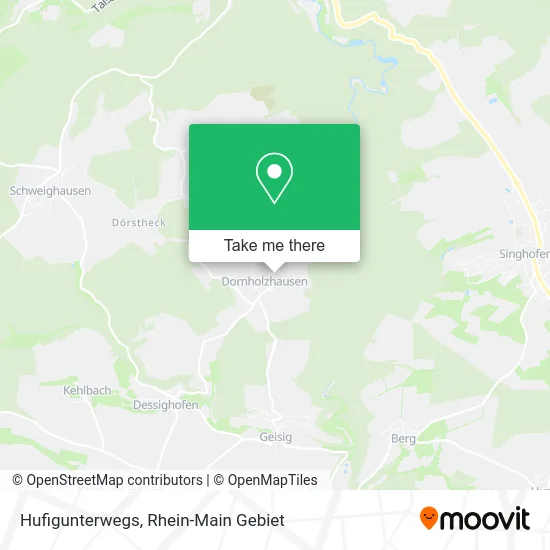 Карта Hufigunterwegs