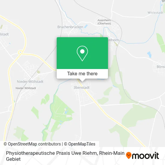 Карта Physiotherapeutische Praxis Uwe Riehm