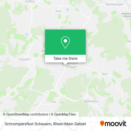 Карта Schrompersfest Scheuern