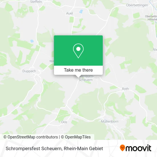 Карта Schrompersfest Scheuern