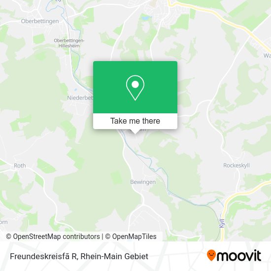 Карта Freundeskreisfã R