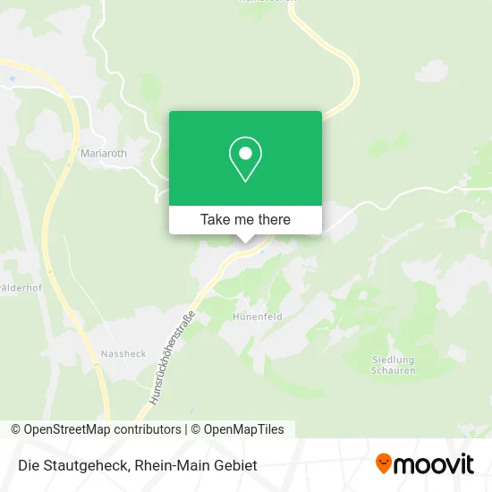 Карта Die Stautgeheck