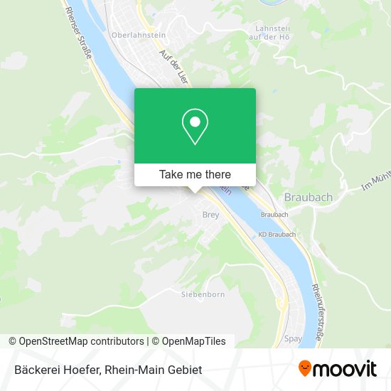 Карта Bäckerei Hoefer