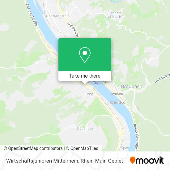 Карта Wirtschaftsjunioren Mittelrhein