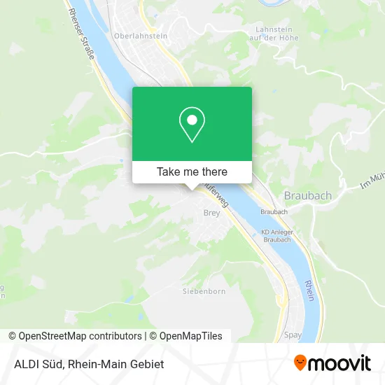 ALDI Süd map