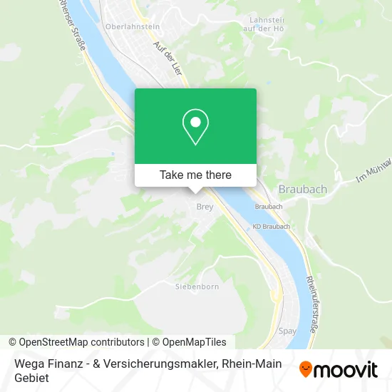 Карта Wega Finanz - & Versicherungsmakler
