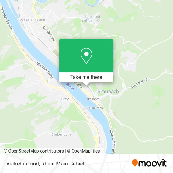 Карта Verkehrs- und