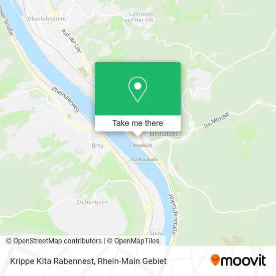Карта Krippe Kita Rabennest