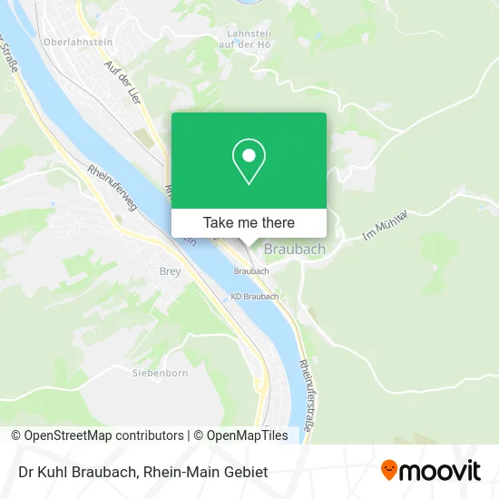Карта Dr Kuhl Braubach