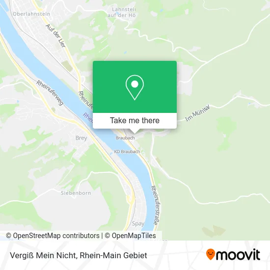 Карта Vergiß Mein Nicht