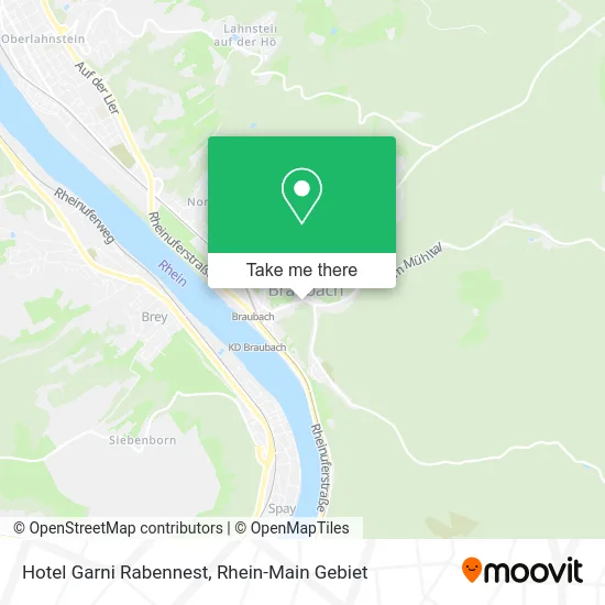 Карта Hotel Garni Rabennest