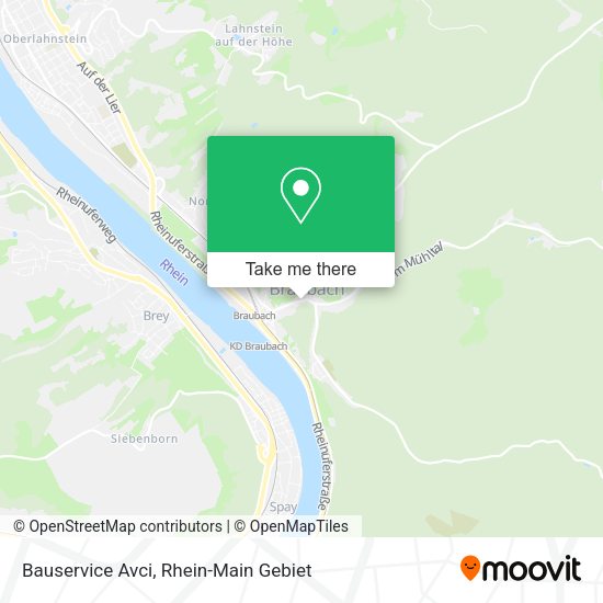 Карта Bauservice Avci